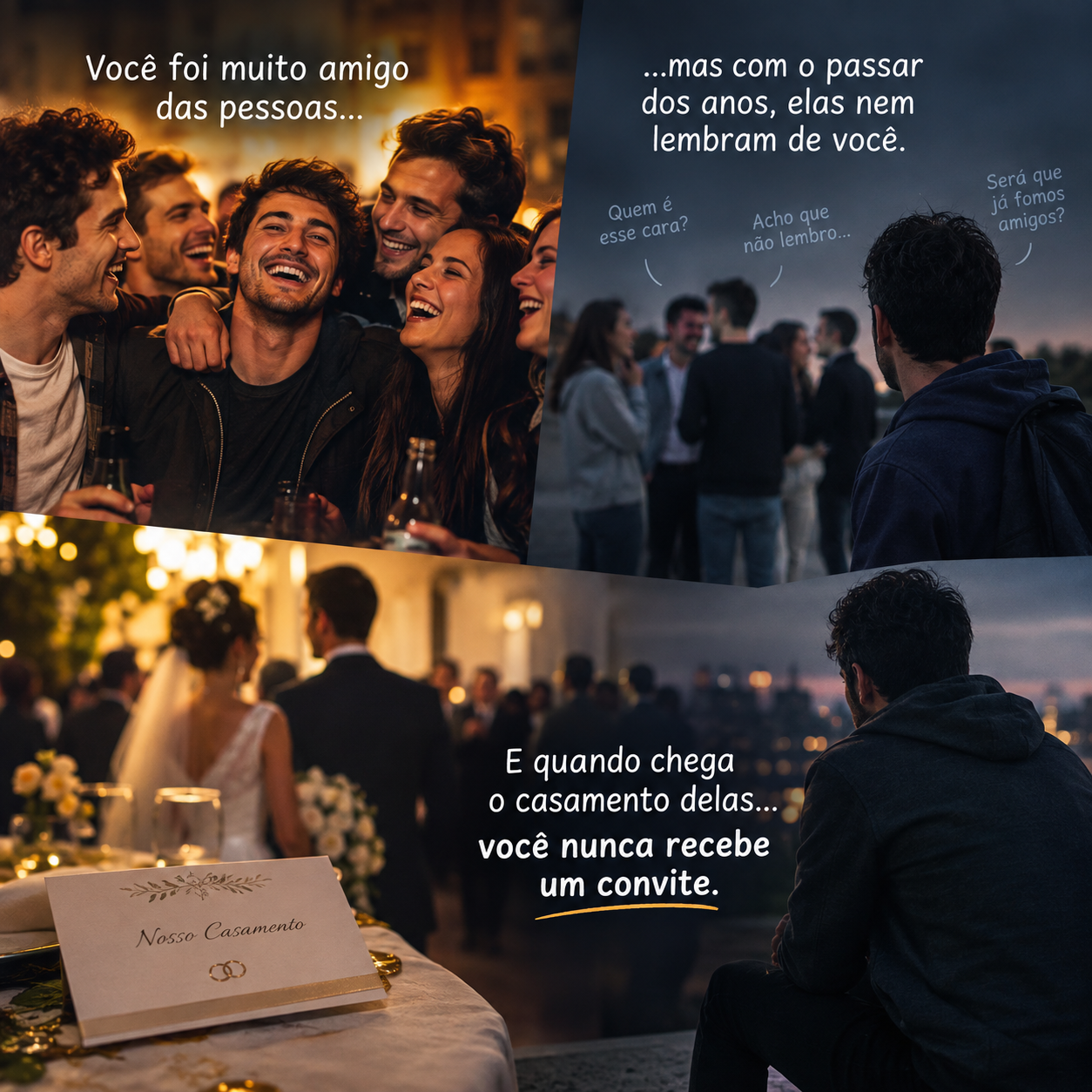 Casamento so para bem convidados